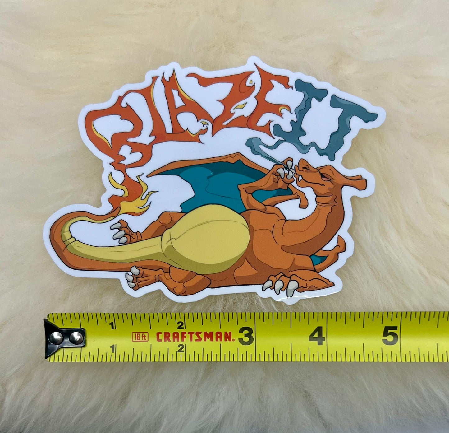Blaze It Vinyl Sticker | Funny Bumper Sticker | FREE SHIPPING
