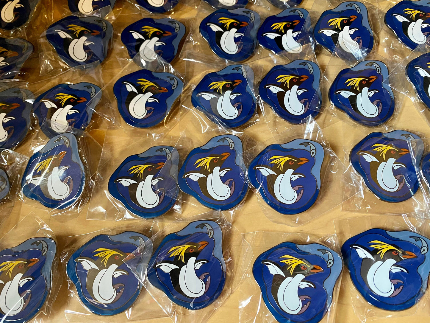 Rockhopper Penguin Hard Enamel Pin | Penguin Pin | Bird Pin | Animal Pin