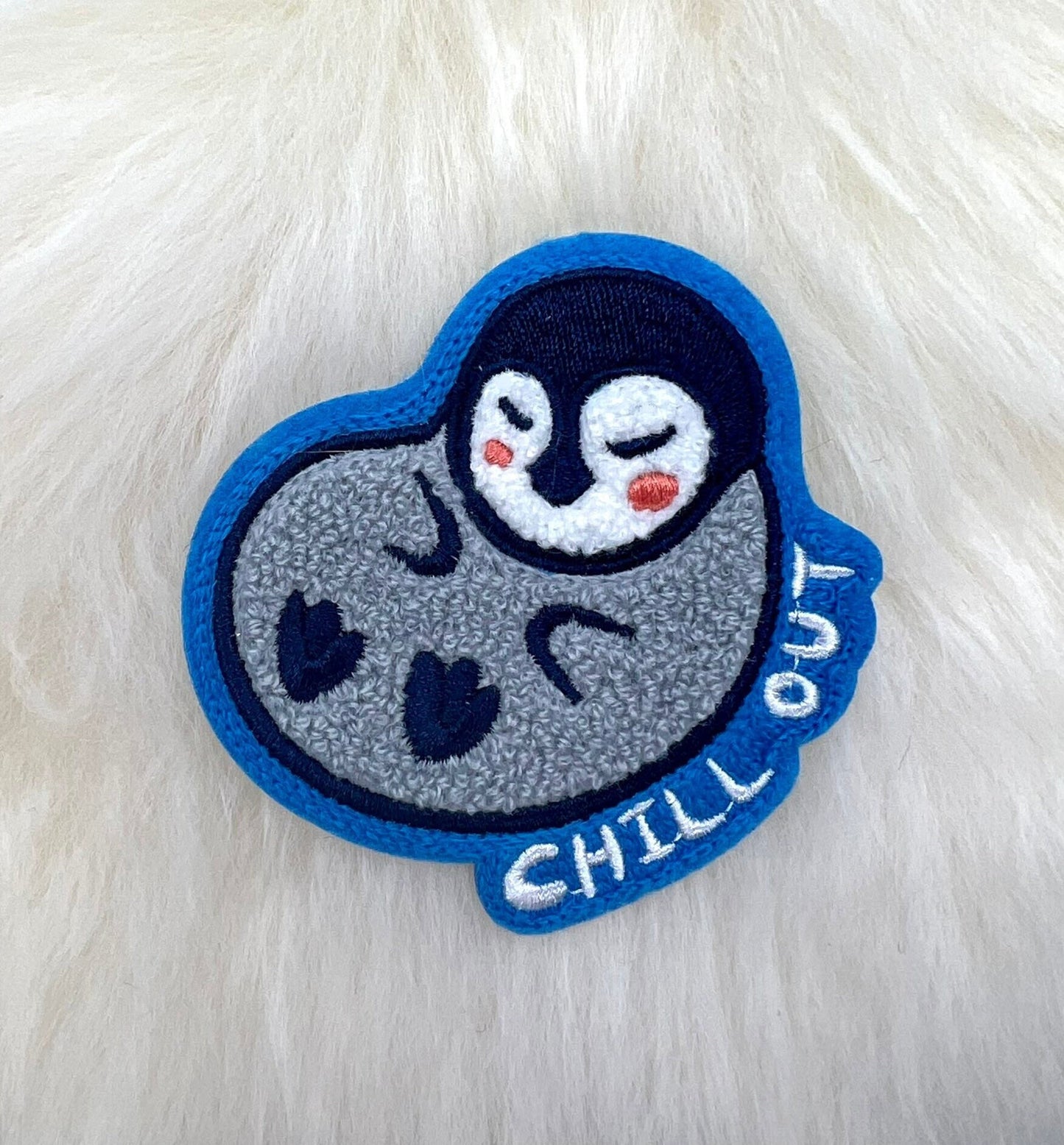 Chill Out Penguin Patch | Penguin Patch | Cute Patch | FREE SHIPPING