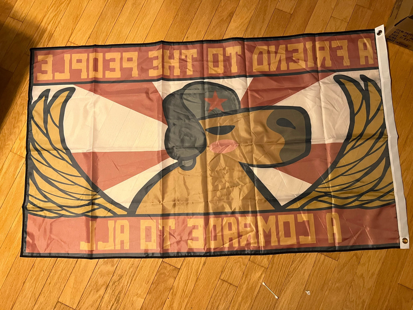 Commie Capybara Flag | Capybara Flag | Funny Flag | Political Flag |