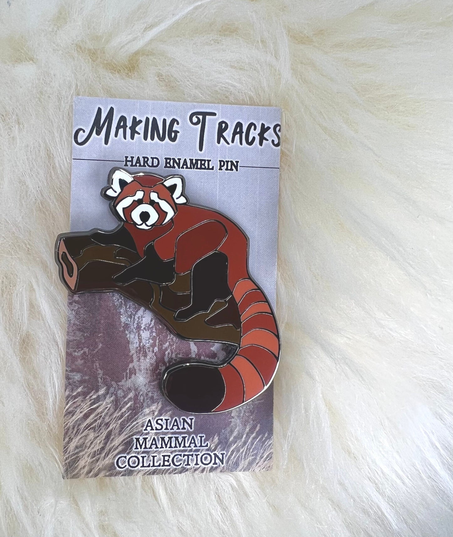 Red Panda Hard Enamel Pin | Red Panda Pin | Panda Pin | Animal Pin |