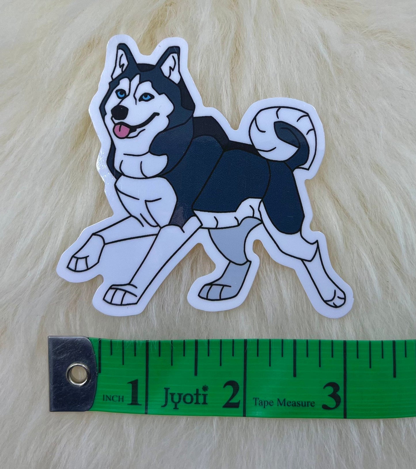 Siberian Husky Vinyl Sticker | Husky Sticker | Dog Sticker | FREE SHIPPING