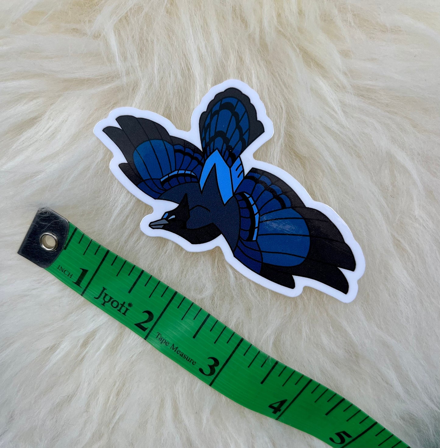 Blue Jay Vinyl Sticker | Stellar's Jay Vinyl Sticker | Blue Jay Sticker | Stellar's Jay Sticker | Bird Sticker | FREE SHIPPING