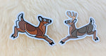 White Tailed Deer (Buck) Vinyl Sticker | FREE SHIPPING