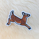 White Tailed Deer (Doe) Vinyl Sticker | FREE SHIPPING