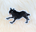 Black Wolf Vinyl Sticker | FREE SHIPPING