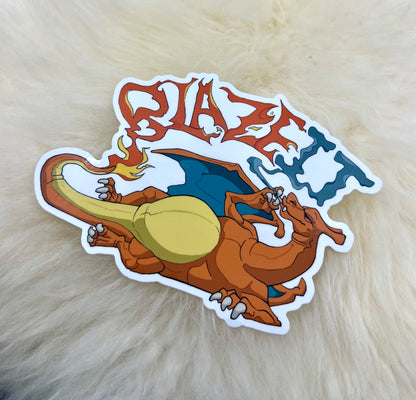 Blaze It Vinyl Sticker | Funny Bumper Sticker | FREE SHIPPING