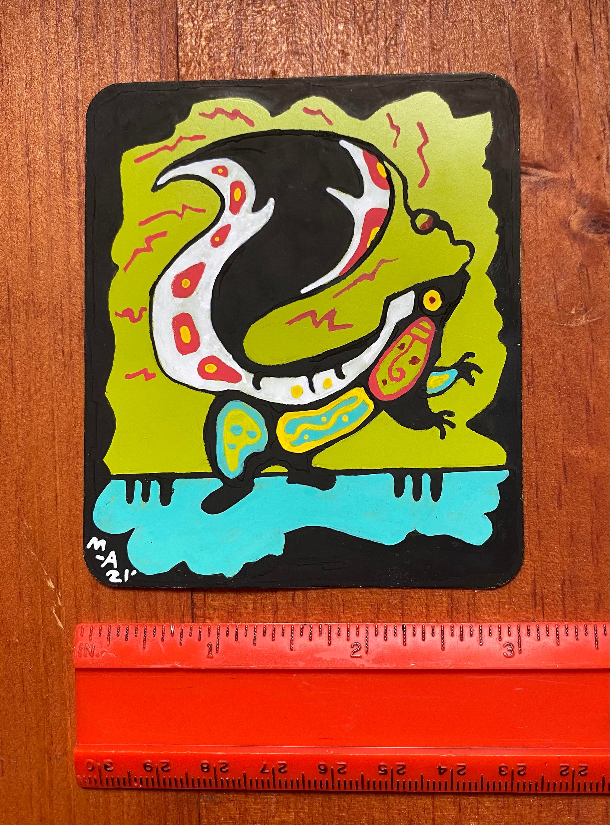 Shkakw - Skunk | Eastern Woodlands Art | Original Art
