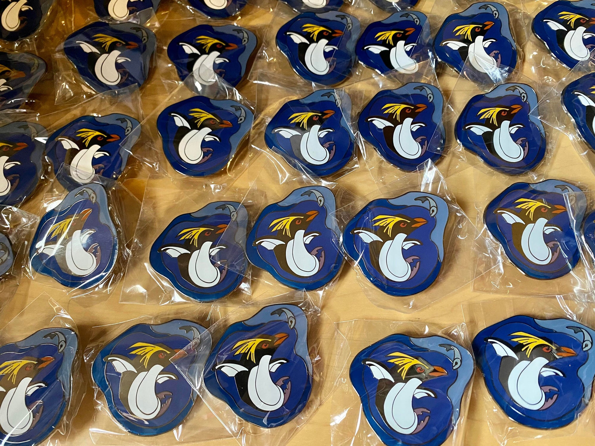 Rockhopper Penguin Hard Enamel Pin | Penguin Pin | Bird Pin | Animal Pin