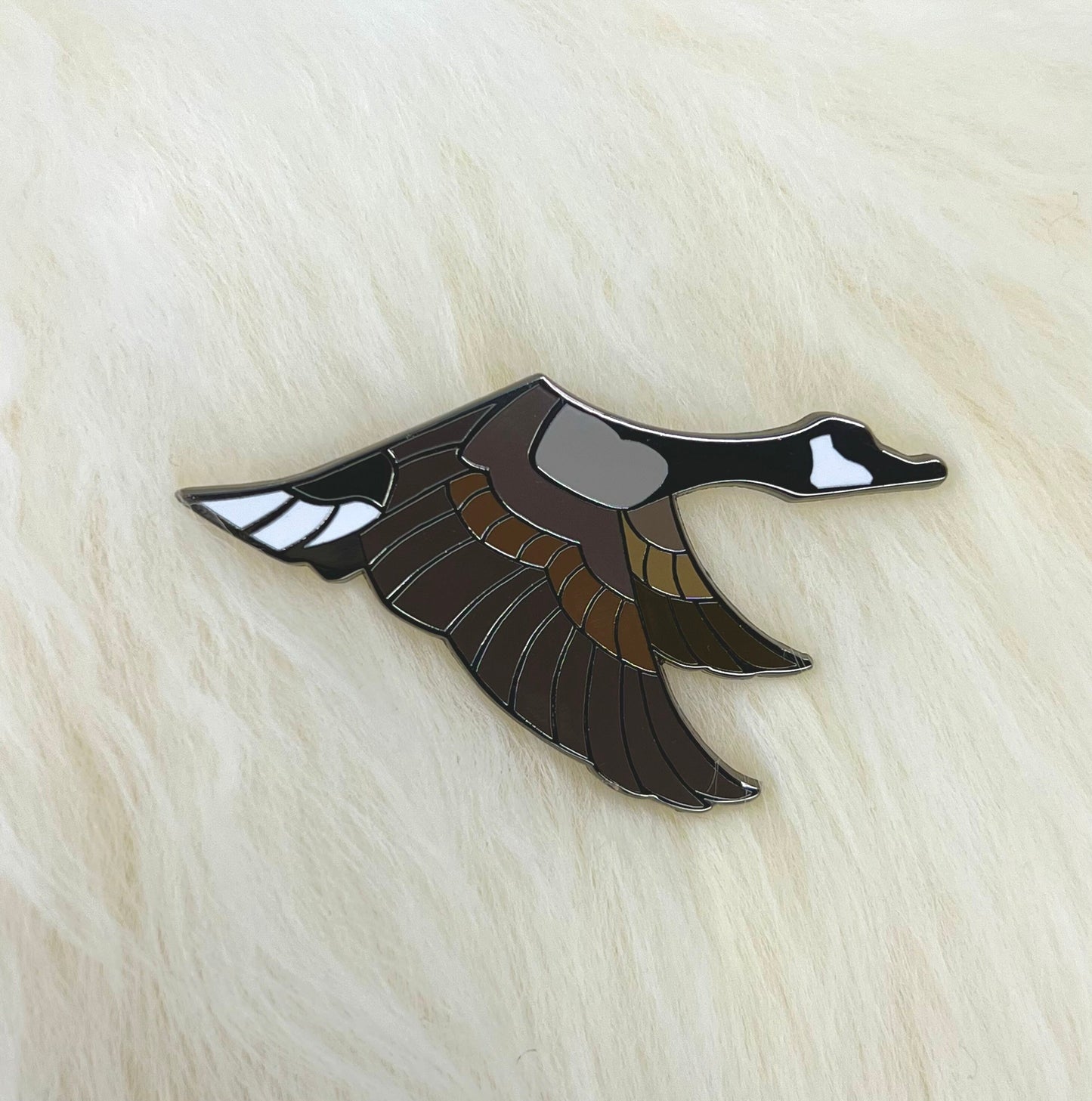 Canada Goose Hard Enamel Pin | Canadian Goose Pin | Goose Pin | Bird Pin | Animal Pin |