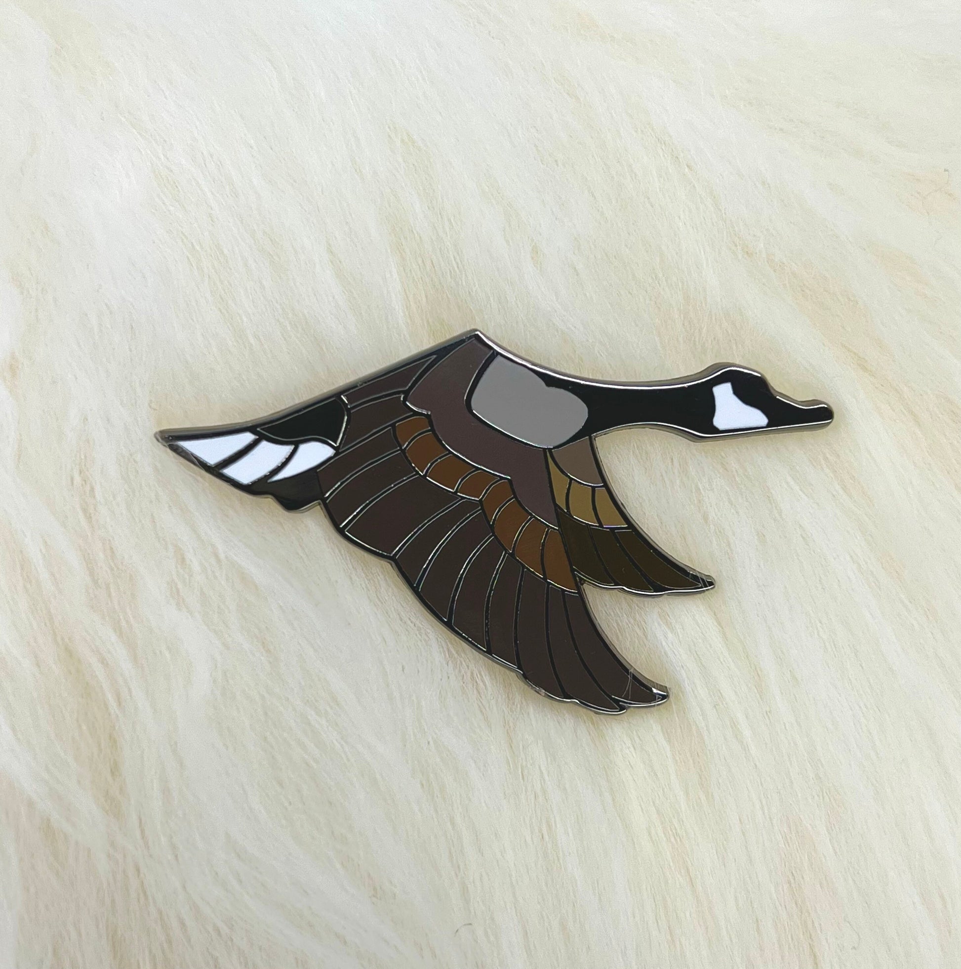 Canada Goose Hard Enamel Pin | Canadian Goose Pin | Goose Pin | Bird Pin | Animal Pin |