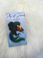 Rooster Hard Enamel Pin | Rooster Pin | Chicken Pin | Animal Pin | Bird Pin