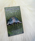 Nine-Banded Armadillo Hard Enamel Pin | Armadillo Pin | Animal Pin | Art Deco