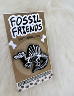 Spinosaurus Soft Enamel Pin | Spinosaurus Pin | Dinosaur Pin | Fossil Pin