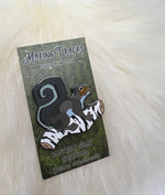Squirrel Hard Enamel Pin | Squirrel Pin | Animal Pin | Art Deco