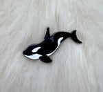 Orca Hard Enamel Pin | Killer Whale Pin | Whale Pin | Ocean Art | Art Deco