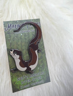 Otter Hard Enamel Pin | Otter Pin | Animal Pin | Art Deco