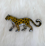 African Leopard Hard Enamel Pin | Leopard Pin | Animal Pin |