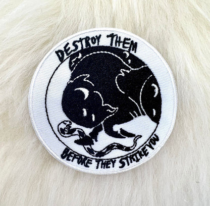 Destroy Them Before They Strike You Patch | Political Patch | FREE SHIPPING