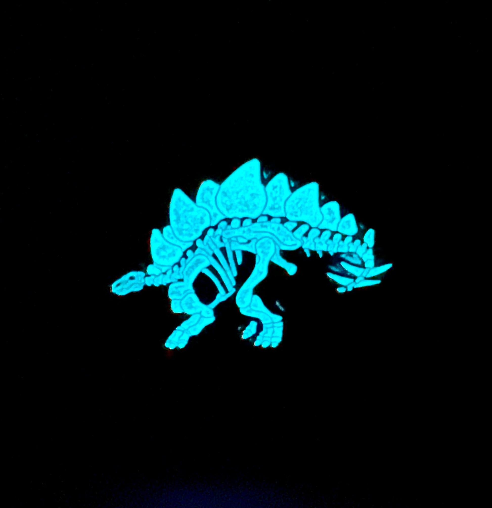 Stegosaurus Soft Enamel Pin | Stegosaurus Pin | Dinosaur Pin | Fossil Pin