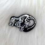 Velociraptor Soft Enamel Pin | Raptor Pin | Dinosaur Pin | Fossil Pin