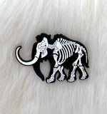 Mammoth Soft Enamel Pin | Mammoth Pin | Fossil Pin | Ice Age