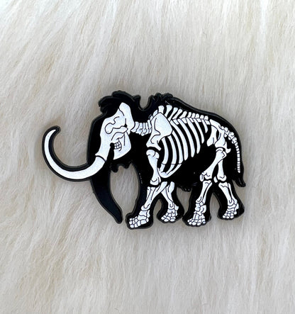 Mammoth Soft Enamel Pin | Mammoth Pin | Fossil Pin | Ice Age
