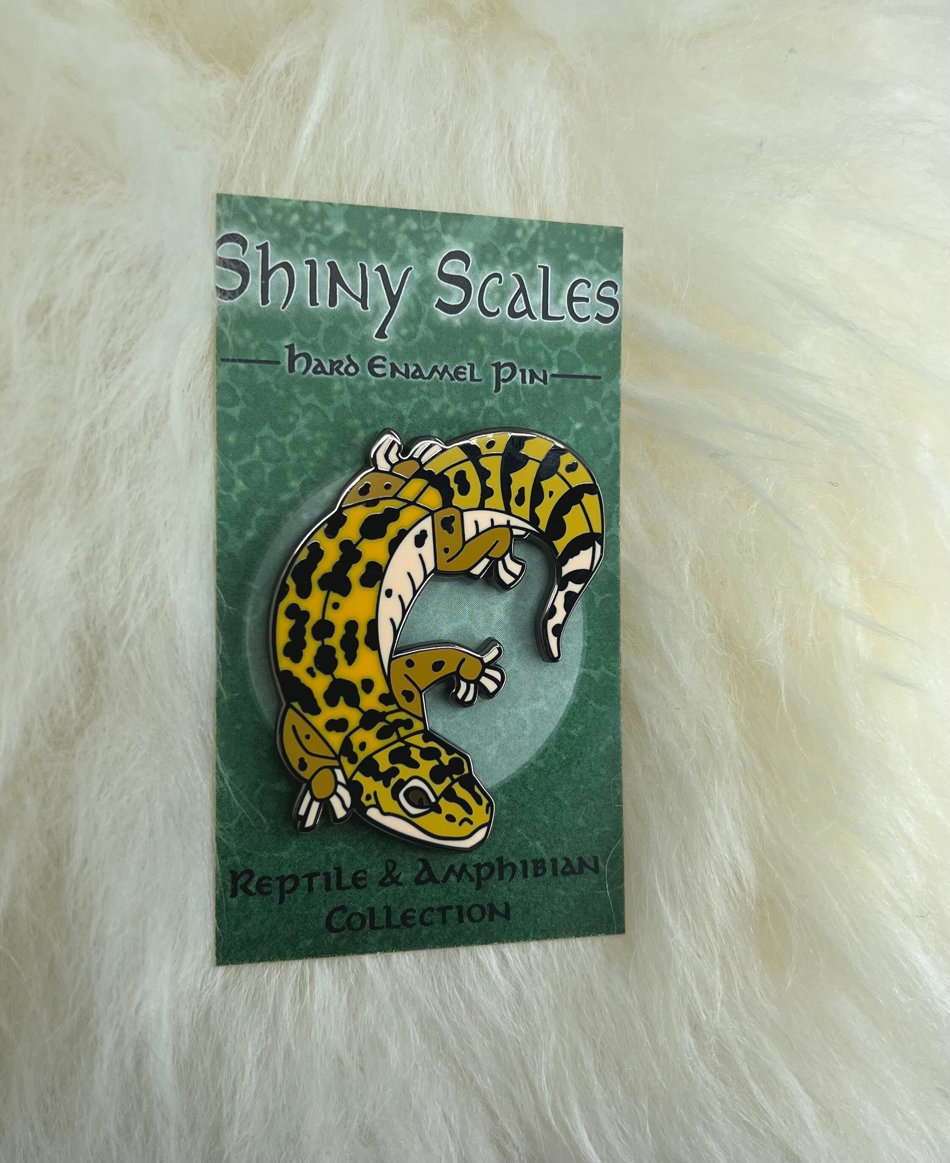 Leopard Gecko Hard Enamel Pin | Leopard Gecko Pin | Gecko Pin | Lizard Pin | Animal Pin |