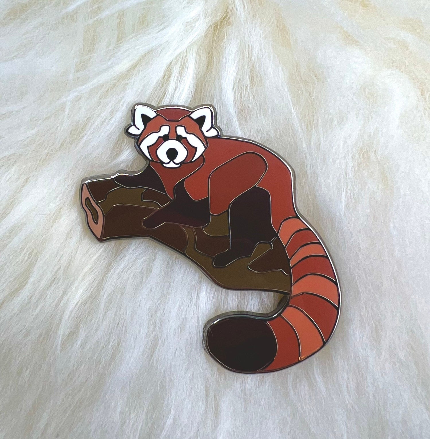 Red Panda Hard Enamel Pin | Red Panda Pin | Panda Pin | Animal Pin |