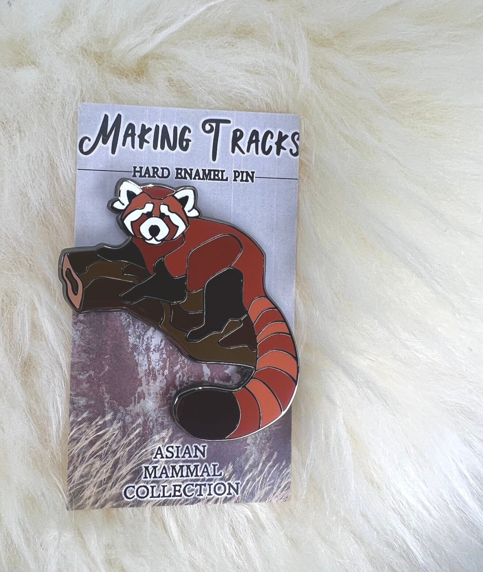 Red Panda Hard Enamel Pin | Red Panda Pin | Panda Pin | Animal Pin |