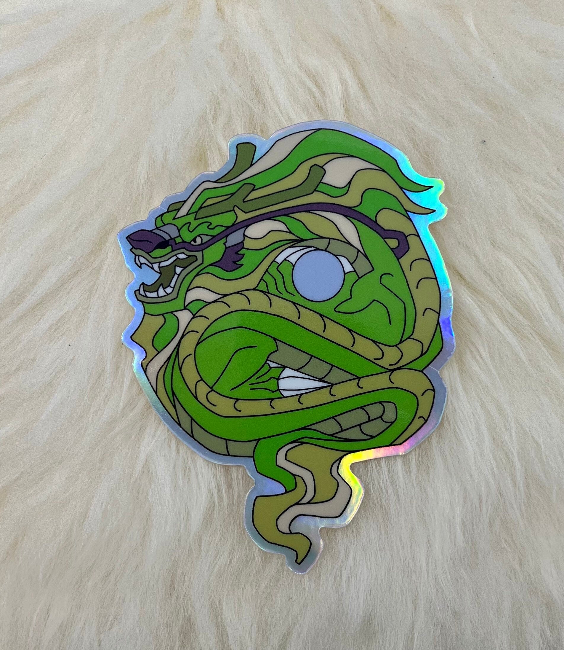 Dragon Vinyl Sticker | Chinese Dragon Sticker | Holographic Vinyl | FREE SHIPPING