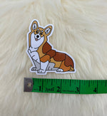 Corgi Vinyl Sticker | Corgi Sticker | Dog Sticker | FREE SHIPPING