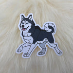 Siberian Husky Vinyl Sticker | Husky Sticker | Dog Sticker | FREE SHIPPING