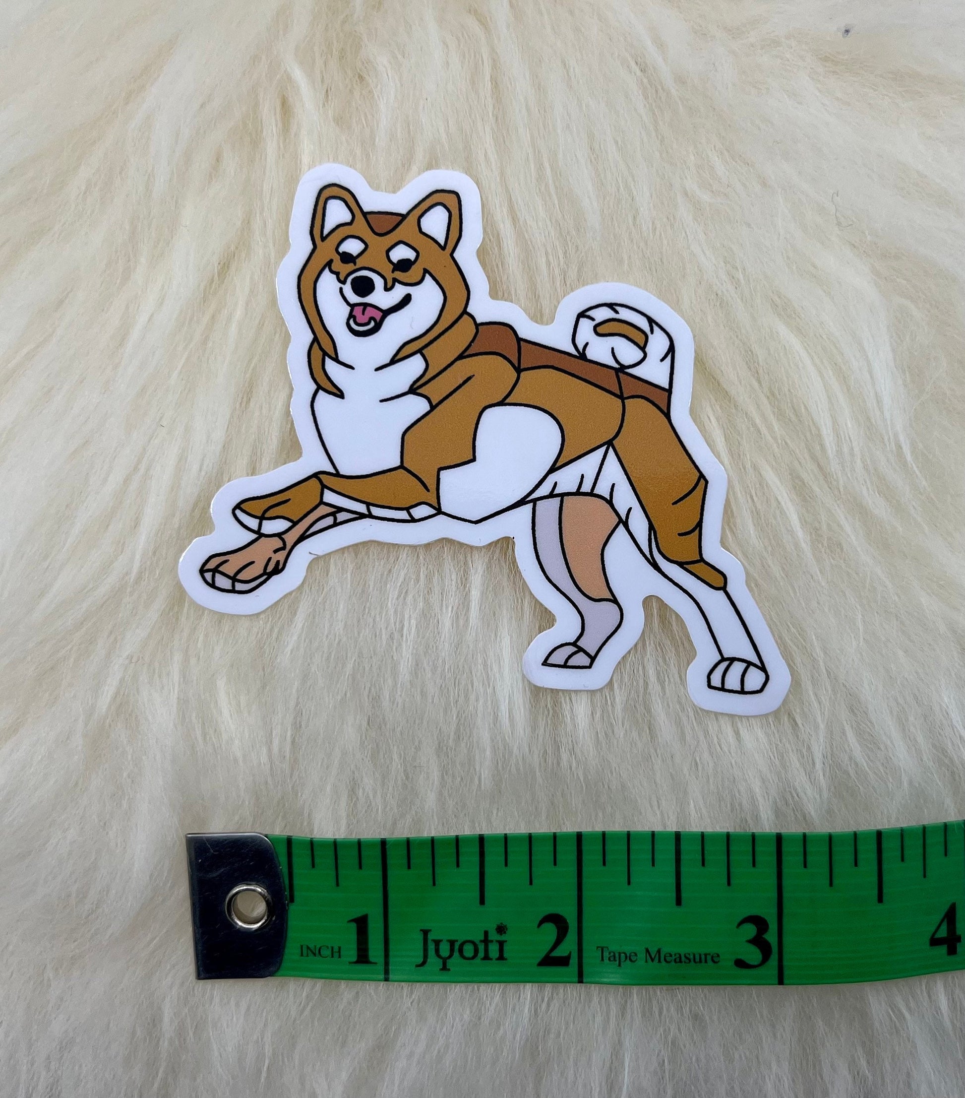 Golden Retriever Vinyl Sticker | Shiba Inu Vinyl Sticker | Shiba Inu Sticker | Dog Sticker | Golden Retriever Sticker | FREE SHIPPING