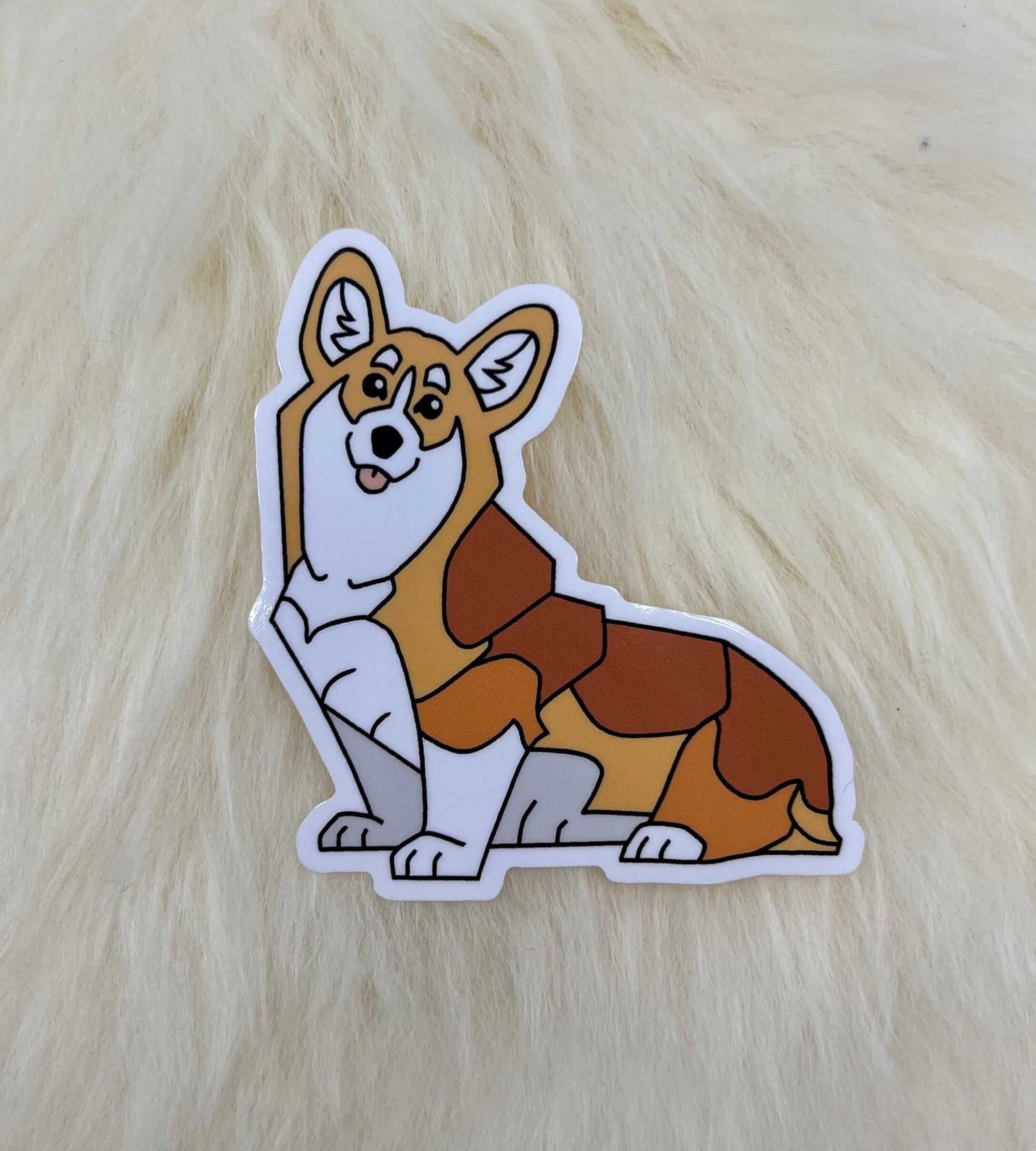 Corgi Vinyl Sticker | Corgi Sticker | Dog Sticker | FREE SHIPPING