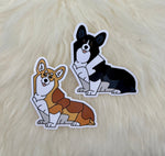 Corgi Vinyl Sticker | Corgi Sticker | Dog Sticker | FREE SHIPPING
