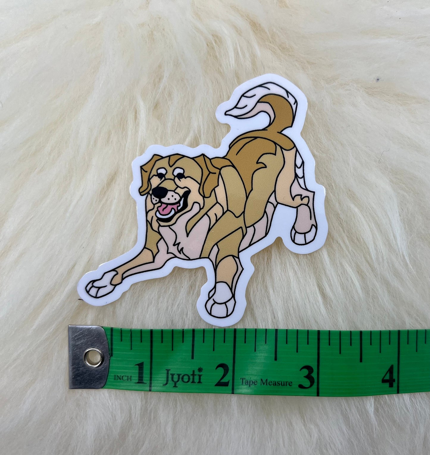 Golden Retriever Vinyl Sticker | Shiba Inu Vinyl Sticker | Shiba Inu Sticker | Dog Sticker | Golden Retriever Sticker | FREE SHIPPING