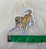 Golden Retriever Vinyl Sticker | Shiba Inu Vinyl Sticker | Shiba Inu Sticker | Dog Sticker | Golden Retriever Sticker | FREE SHIPPING