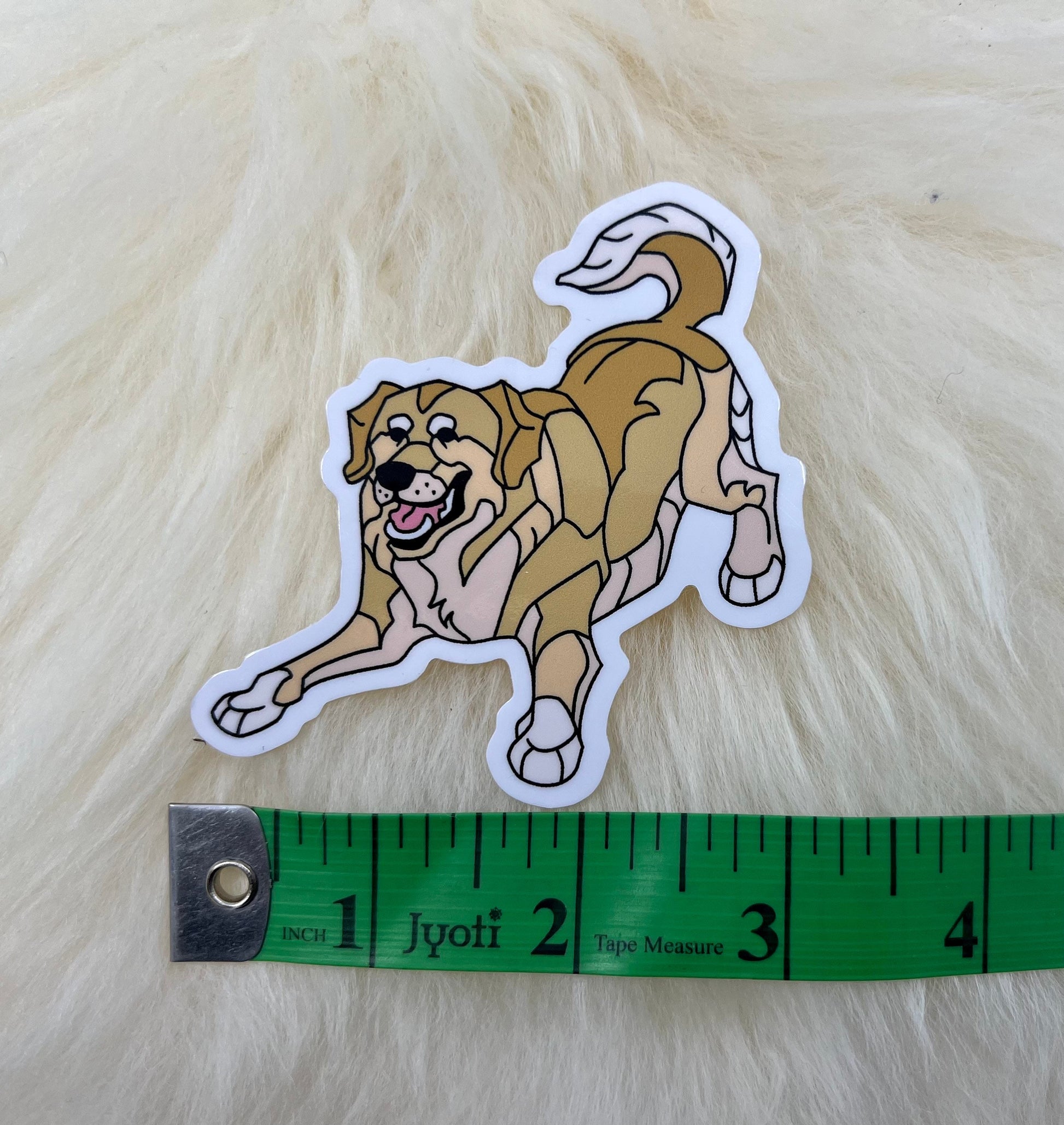 Golden Retriever Vinyl Sticker | Shiba Inu Vinyl Sticker | Shiba Inu Sticker | Dog Sticker | Golden Retriever Sticker | FREE SHIPPING