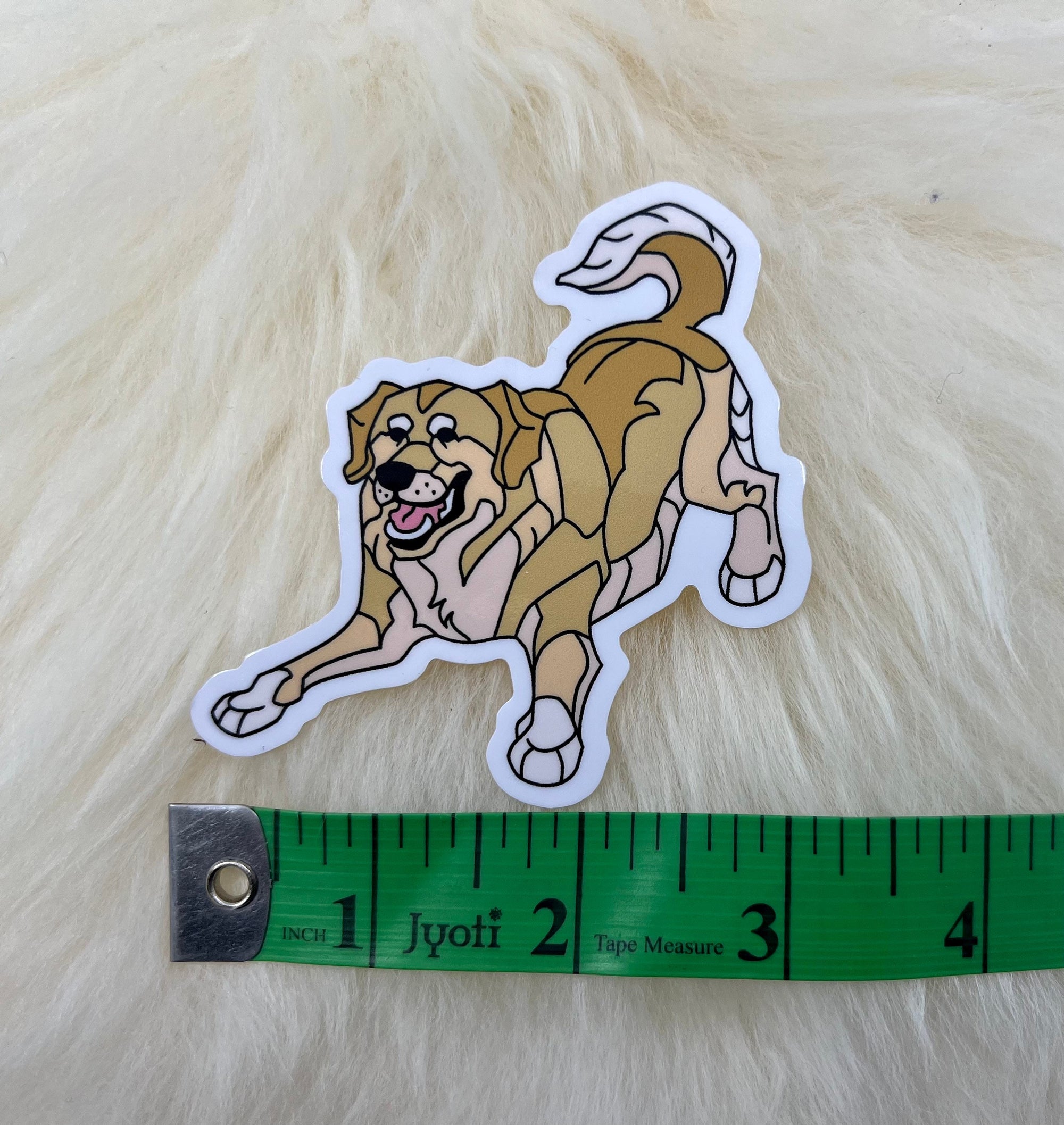 Golden Retriever Vinyl Sticker | Shiba Inu Vinyl Sticker | Shiba Inu Sticker | Dog Sticker | Golden Retriever Sticker | FREE SHIPPING
