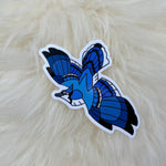 Blue Jay Vinyl Sticker | Stellar's Jay Vinyl Sticker | Blue Jay Sticker | Stellar's Jay Sticker | Bird Sticker | FREE SHIPPING