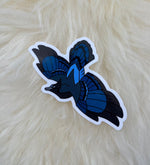 Blue Jay Vinyl Sticker | Stellar's Jay Vinyl Sticker | Blue Jay Sticker | Stellar's Jay Sticker | Bird Sticker | FREE SHIPPING