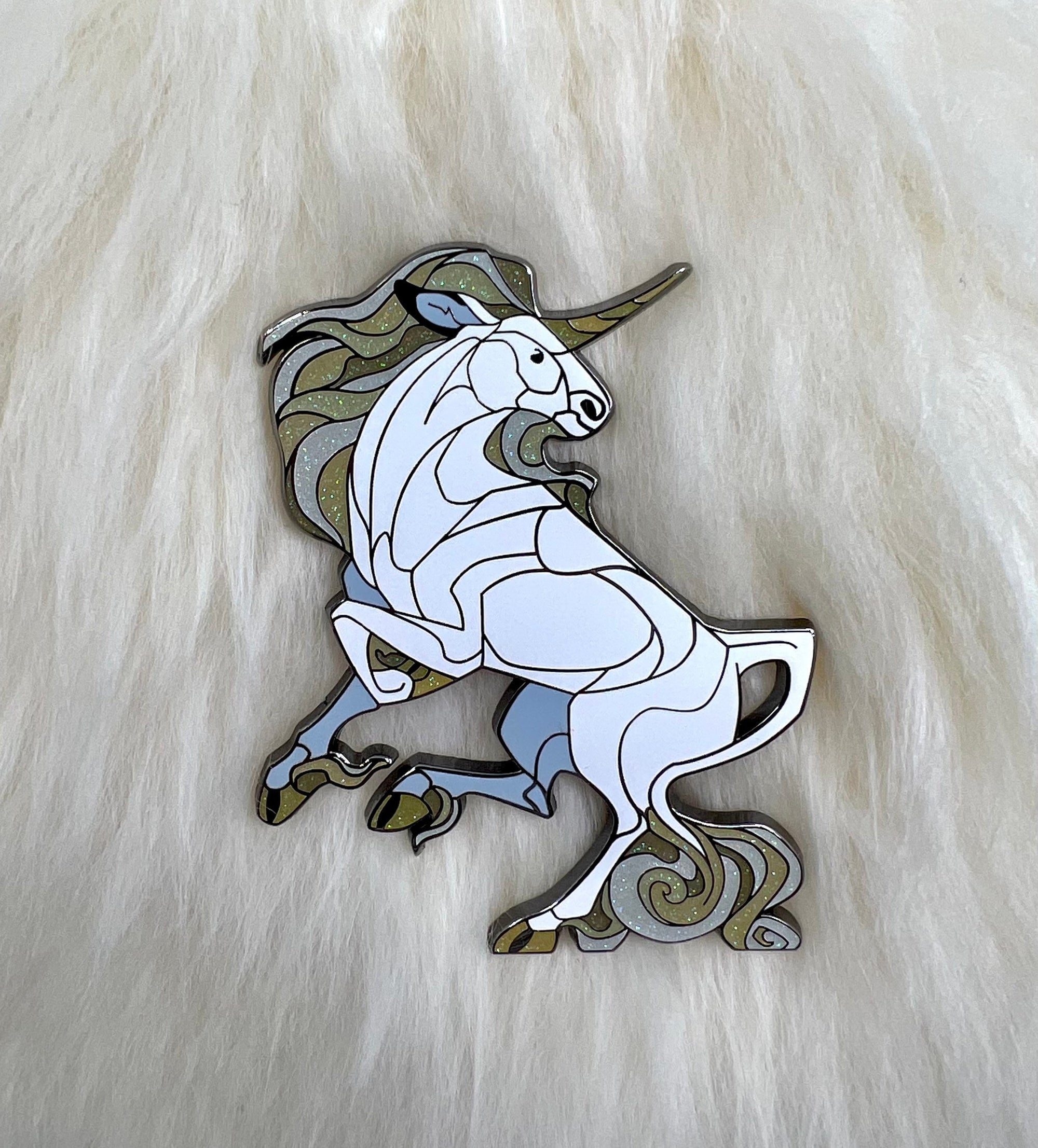 Unicorn Hard Enamel Pin | Unicorn Pin | Mythological Pin | Horse Pin
