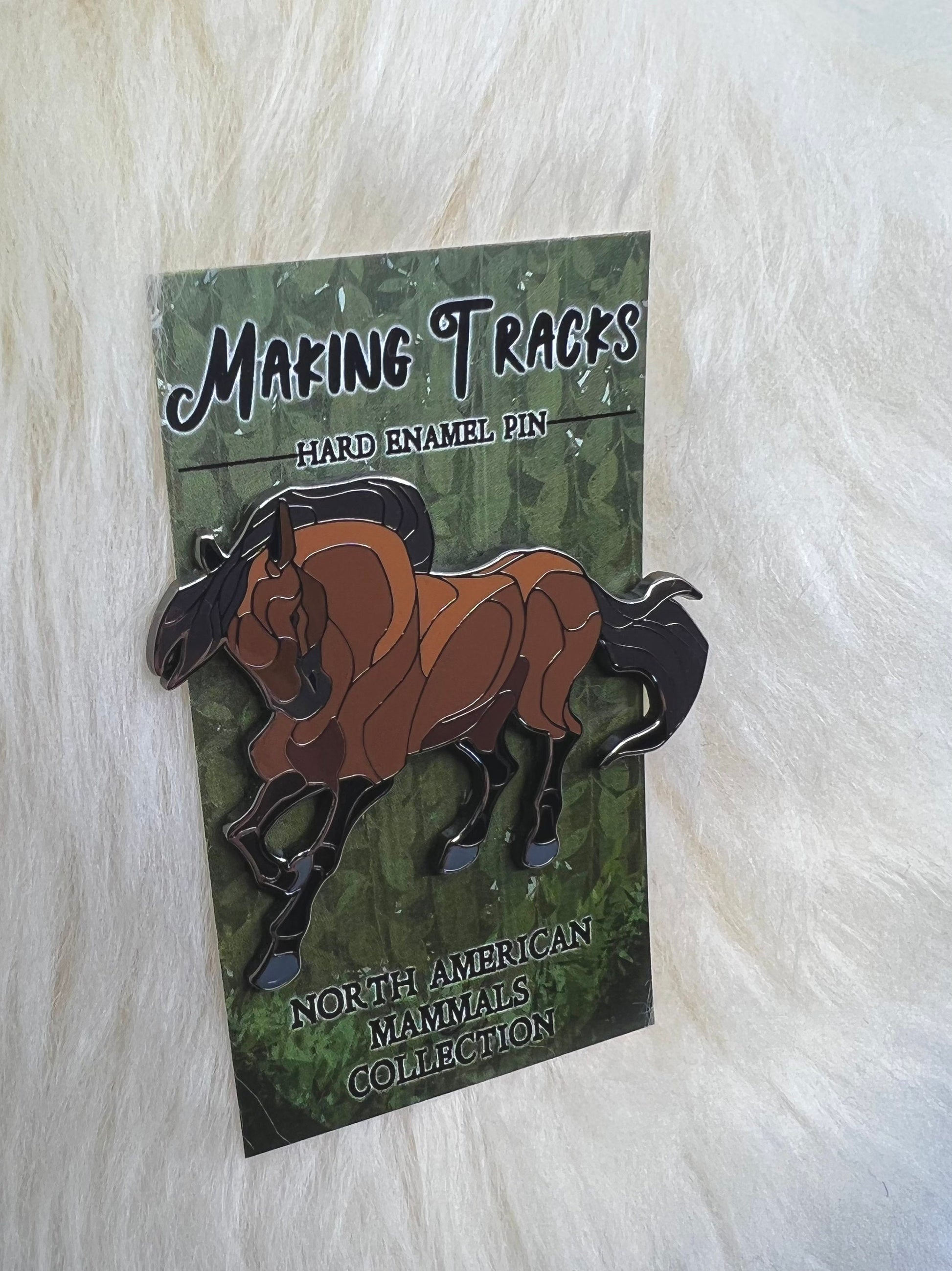 Horse Hard Enamel Pin | Horse Pin | Animal Pin |