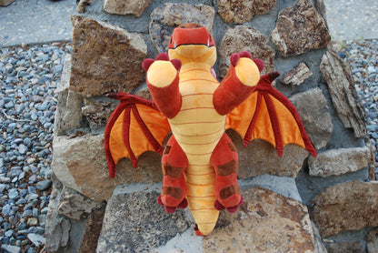 Dragon Plush | Elemental Dragon (Earth) | Dragon Stuffed Animal