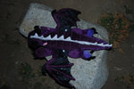 Dragon Plush | Elemental Dragon (Dark) | Dragon Stuffed Animal