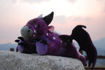 Dragon Plush | Elemental Dragon (Dark) | Dragon Stuffed Animal