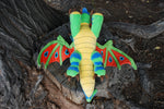 Dragon Plush | Elemental Dragon (Forest) | Dragon Stuffed Animal