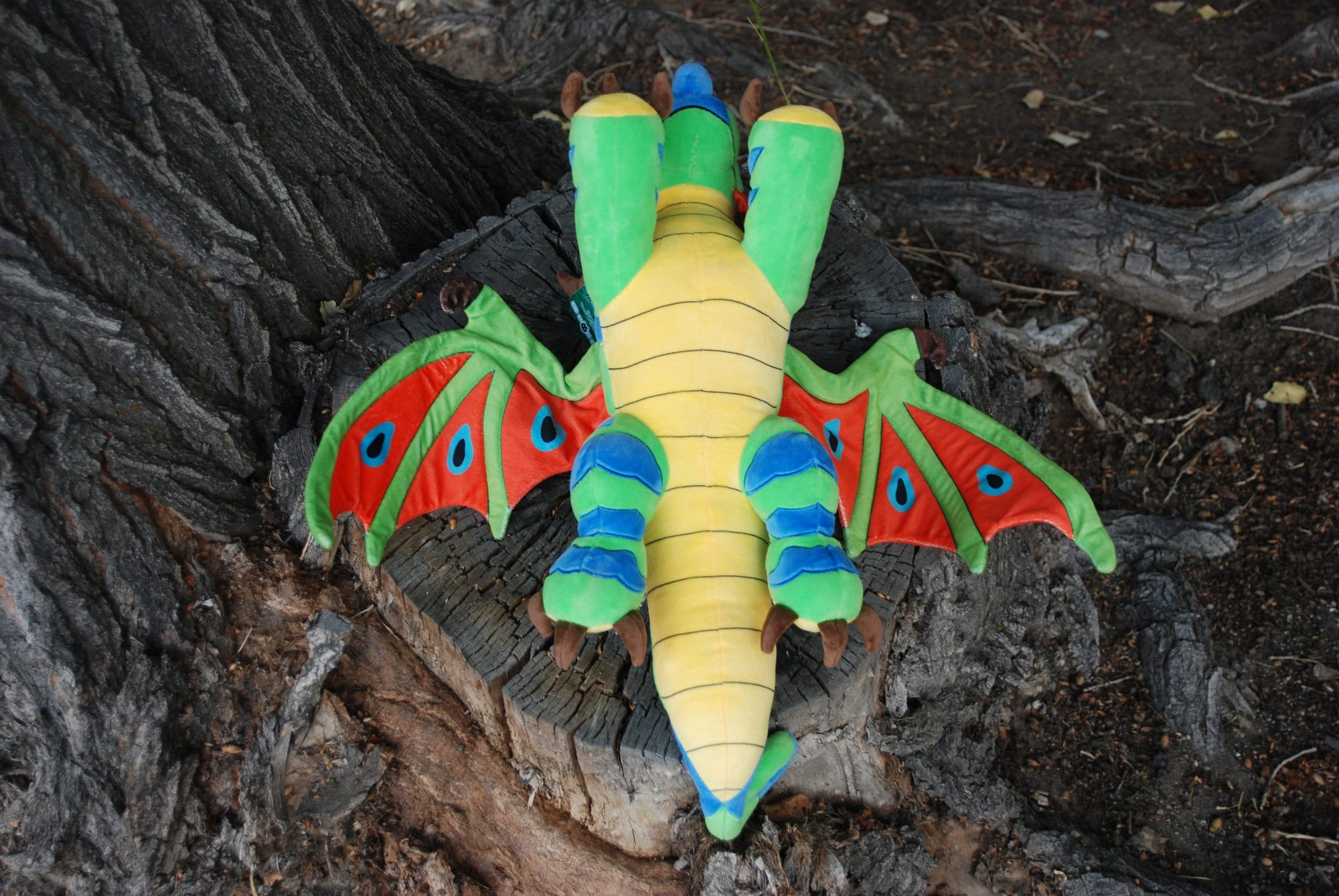 Dragon Plush | Elemental Dragon (Forest) | Dragon Stuffed Animal