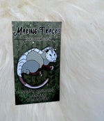 Opossum Hard Enamel Pin | Opossum Pin | Animal Pin | Art Deco